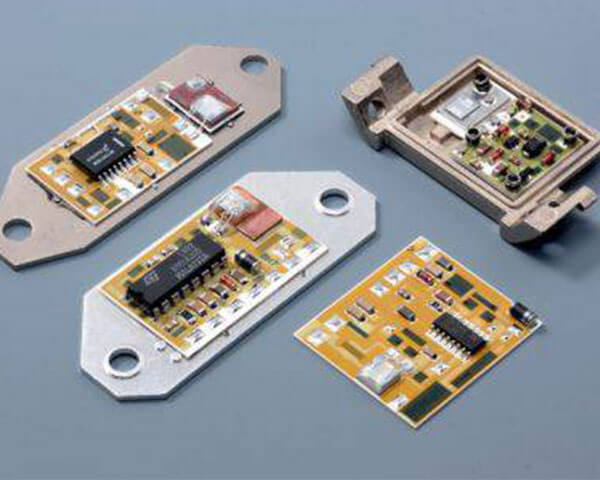 Ceramic PCB fabrication and electronics assembly